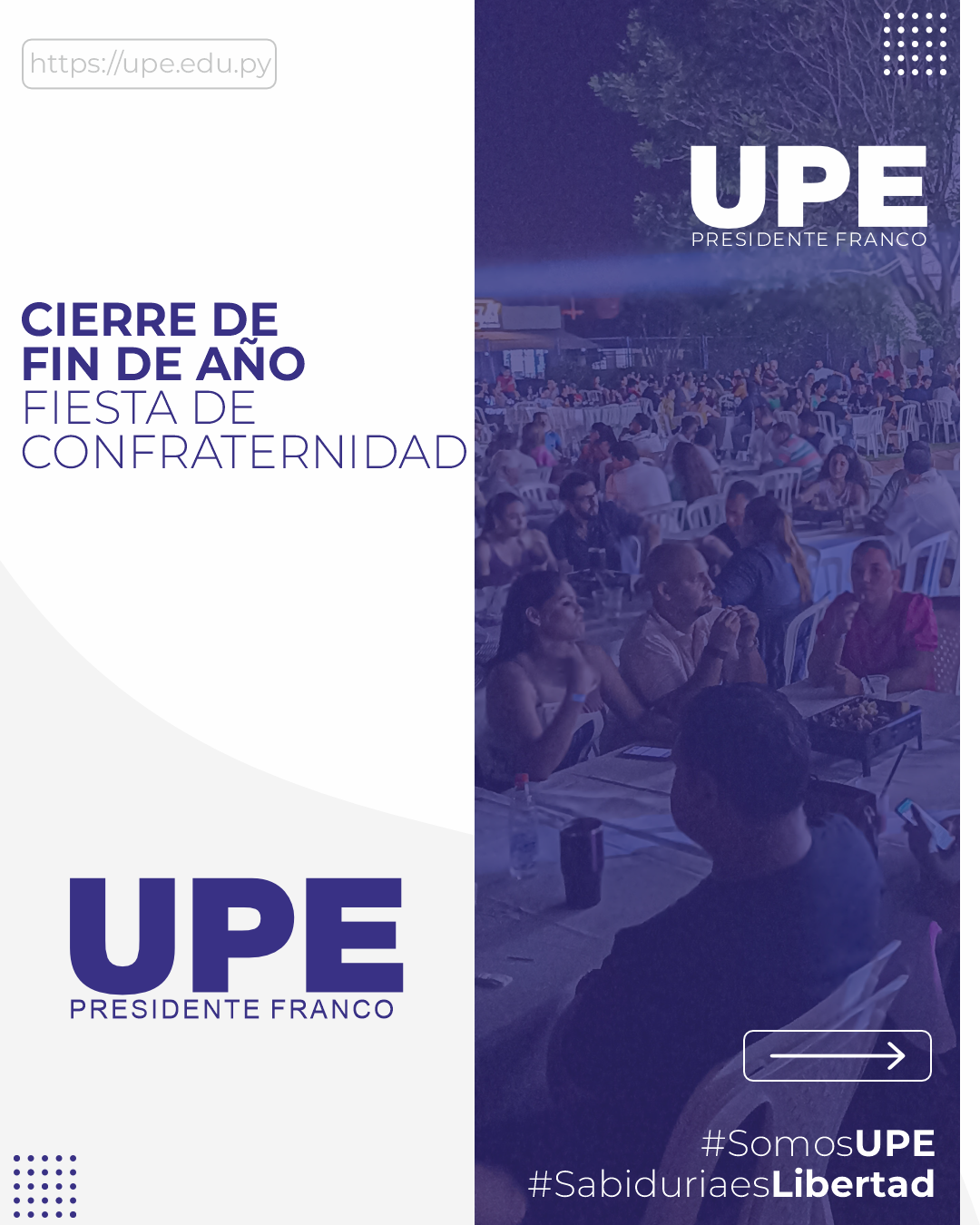 Fiesta de Confraternidad en la UPE: Un Cierre de Año Exitoso y Colaborativo